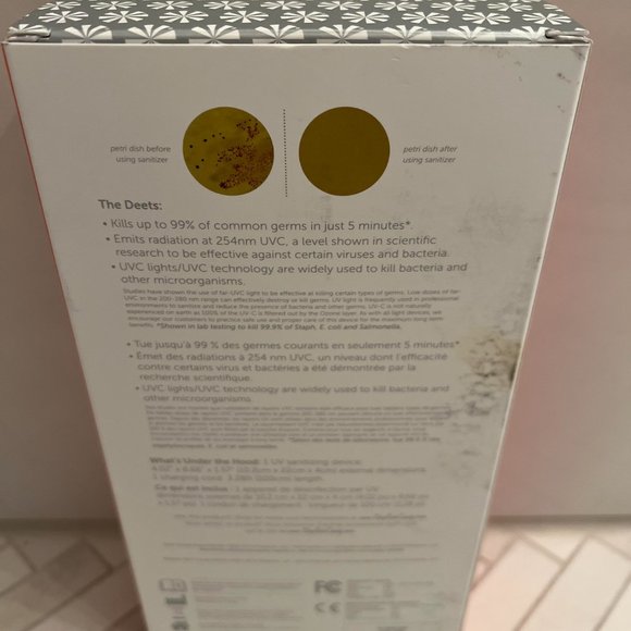 Tech Candy NWOT UV Sanitizer in Mint Car Accessory - Picture 4 of 4